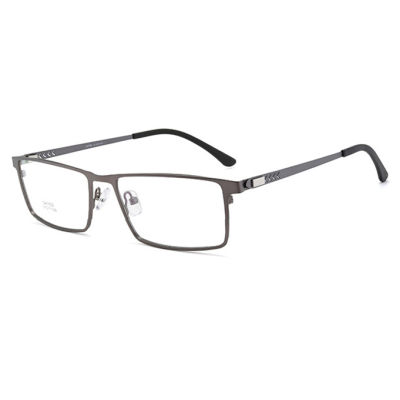 Ultralight Business Mens Metal Optical Glasses Frames for Myopia &amp;Hiperopia ,Spring Hinge Prescription Eyewear Glasses Frame