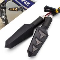 ☃卐♣ For Kawasaki ZX1100 ZX7R ZX9 W800 Z750 ZX6 ZX9R Motorcycle Signals Lamp Turn Signal Light Sequential Flowing Water LED Light