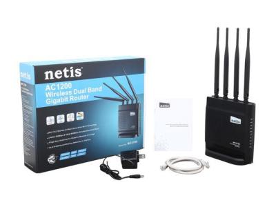 Netis WF2780 AC1200 Wireless Dual Band Gigabit Router Support Repeater,WISP