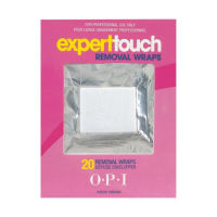 พร้อมส่ง OPI expert touch removal wraps OPI ฟอยล์ห่อ ล้างเล็บเจลสำเร็จรูป 20 แผ่น แท้ ?%