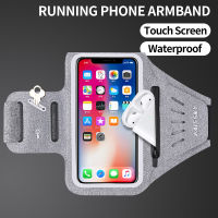 HAISSKY 6.9 "Zipper Running Sports Armbands สำหรับ iPhone 13 12 11 Pro Max AirPods Pro 3 วงแขนกันน้ำสำหรับ Samsung S22 Ultra-Faewer