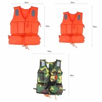 Swimming Life Vest Child Adult Boat Drifting Life Jacket Beach Safety Emergency Life Jacket Swimwear with Survival Whistle