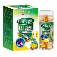 Viên Uống Omega 3-6-9 Diệp Lục - Cần Tây- Tinh Dầu Thông Đỏ, Dầu Hạnh Nhân thumbnail