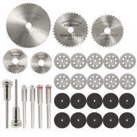 31Pcs Cutting Wheel Discs Set,Diamond Cutting Tool Wood/Glass/Stone Cut Off Circular Saw Blades, Resin Cut Off Discs Kit