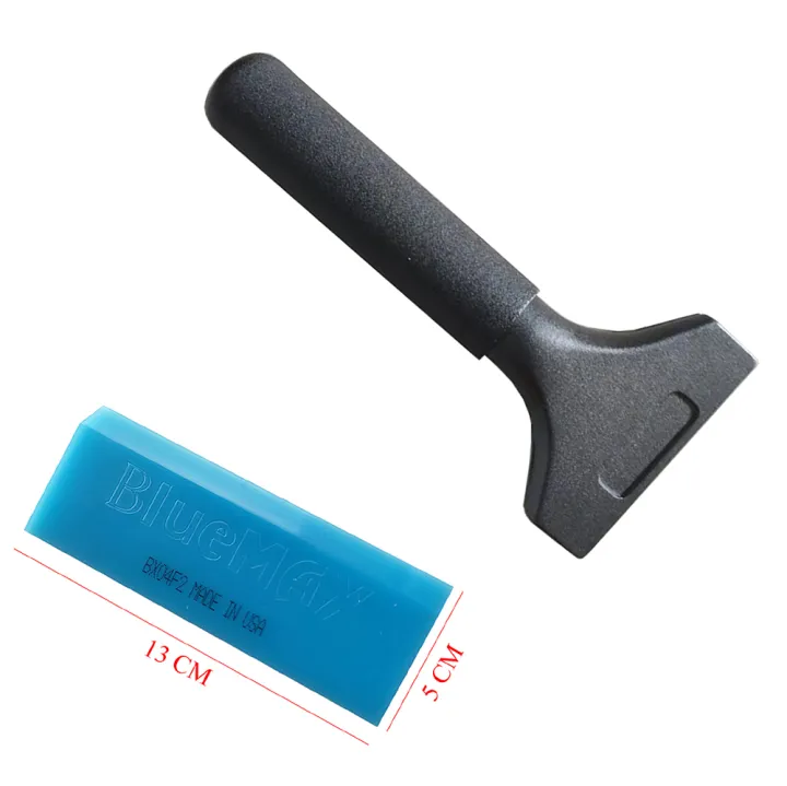 long-handled-bluemax-rubber-screwdriver-ice-scraper-auto-snow-shovel-glass-cleaner-window-water-squeegee-vinyl-tinting-tool-b25