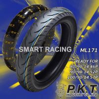 HOT** ยางนอก PKT 80/90-14 , 90/90-14, 100/90-14 T/L สำหรับ PCX, Click ล้อแม็ก (แบบไม่มียางใน) ส่งด่วน ยาง นอก มอเตอร์ไซค์ ยาง นอก รถ มอเตอร์ไซค์ ยาง ใน รถ มอเตอร์ไซค์ ยาง ใน รถยนต์