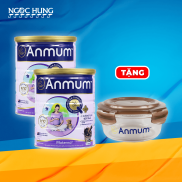 Tặng 1 quà  2 lon Anmum Materna hương socola 800g tặng 1 hộp thuỷ tinh