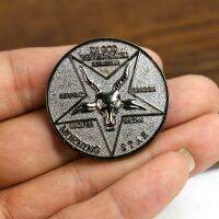 Lucifer Morningstar Cosplay Coin Movie Lucifer Stainless Steel Cosplay Prop