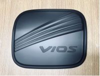 ครอบฝาถังน้ำมัน/กันรอยฝาถังน้ำมัน โตโยต้า วีออส  VIOS 2007-2012 ชุบโครเมี่ยม,ดำด้าน