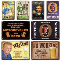 2023 Fashion Vintage Drink Beer Metal Tin Sign Beach Bar Decor Personalized Signs Room Wall Stickers Interior Decoration Hor Sale 2020