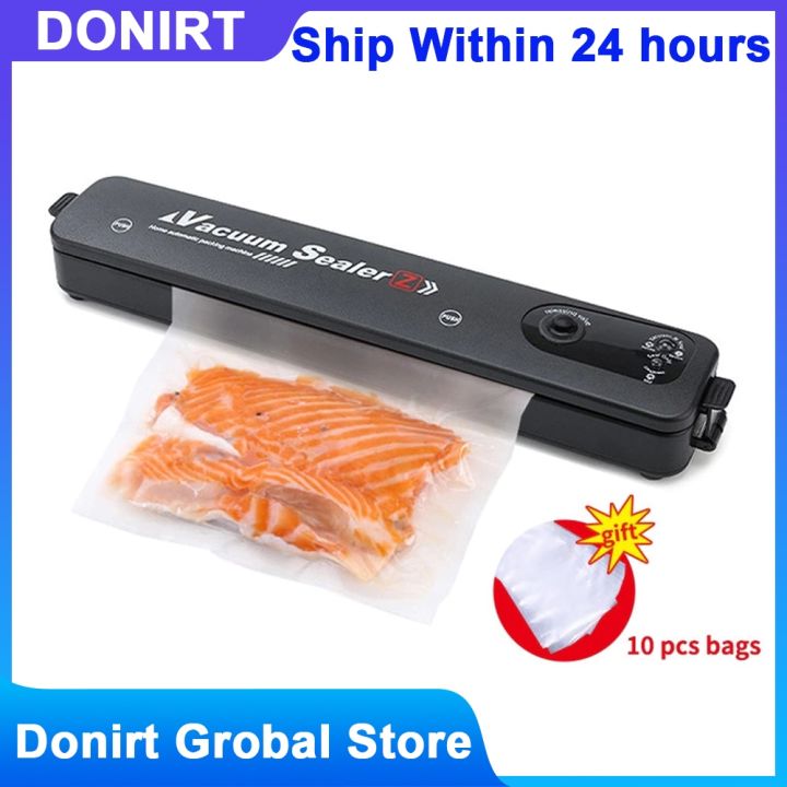 donirt-life-220v-110v-vacuum-sealer-packaging-machine-with-free-10pcs-vacuum-bags-household-black-food-vacuum-sealer