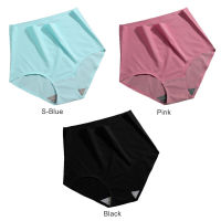 Womens Seamless Panties Large Sizes Summer Sexy Ultra-thin Cool Ice Silk Traceless Panties High Waist Underwear Plus Size