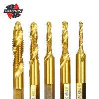 แฮมป์ตันด้ายแตะ Hex Shank เมตริกแตะ HSS4341 6542 M3-M12รวมแตะและเครื่องเจาะสกรูแตะเจาะเครื่องมือช่าง