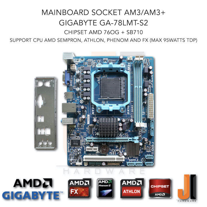 mainboard-gigabyte-ga-78lmt-s2-socket-am3-am3-95-watts-tdp-มือสอง