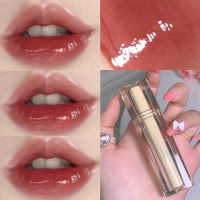 Cappuvini ice tea mirror lip glaze water light lip gloss glass jelly ลิปสามเหลี่ยมหลอดใส HZ-169