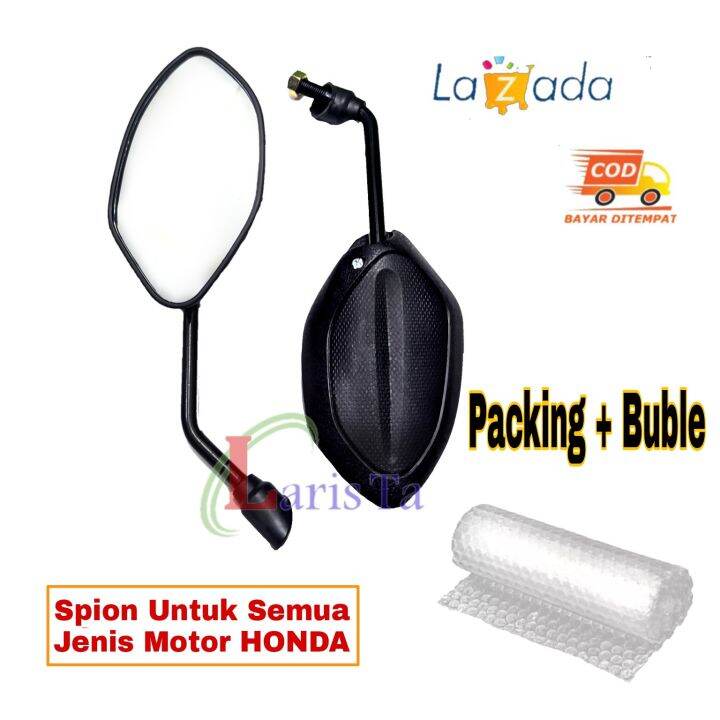 Spion - kaca sepion -kaca spion Motor Honda pengemasan mengunakan Buble