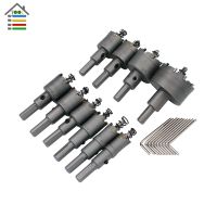 New 15-100mm Carbide Tip Drill Bit TCT Hole Saw Set for Stainless Steel Metal Alloy Drilling