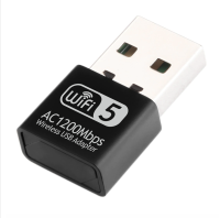 2.4GHz 5GHz USB WiFi Adapter 600Mbps 1200MbpsเสาอากาศWiFi Dual Band 802.11b/N/G/Ac Mini Wirelessการ์ดเครือข่ายคอมพิวเตอร์ตัวรับสัญญาณ