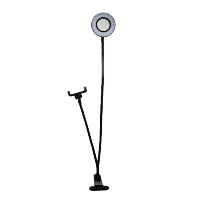 ♠♘ Clip On Selfie Ring Light with Cell Phone Holder For Live Stream Video Chat