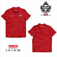 Polo Shirt Kaos Polo Motor DUCATI CORSE Logo Kaos Otomotif - Karimake - S