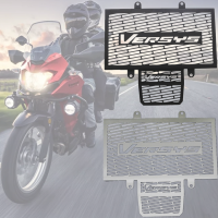 สำหรับ KAWASAKI Versys 300X300X250 Versys 300 Versys 250 Versys-X 300หม้อน้ำรถจักรยานยนต์ Guard ป้องกันอุปกรณ์เสริม