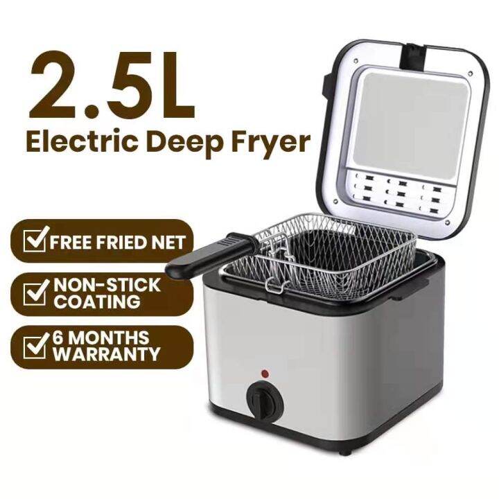 Deep Fryer 2.5L electric fryer french fries frying pan electric deep