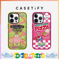 【Flash Pink 】casetify เคสโทรศัพท์มือถือ ลาย SpongeBob Squarepants และ Patrick Star สําหรับ IPhone 14 13 12 11 Pro MAX IX XS MAX XR