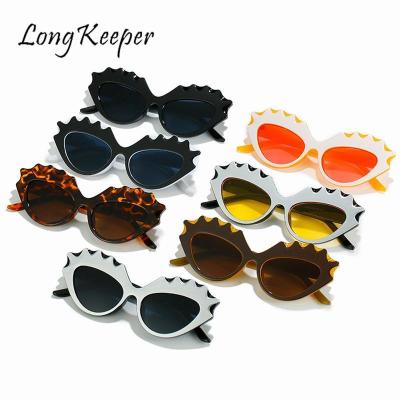 Women Sunglasses Luxury Cat Eye Irregular Shapes Leopard Brand Designer Vintage Glasses Female Eyewear Oculos Feminino De Sol