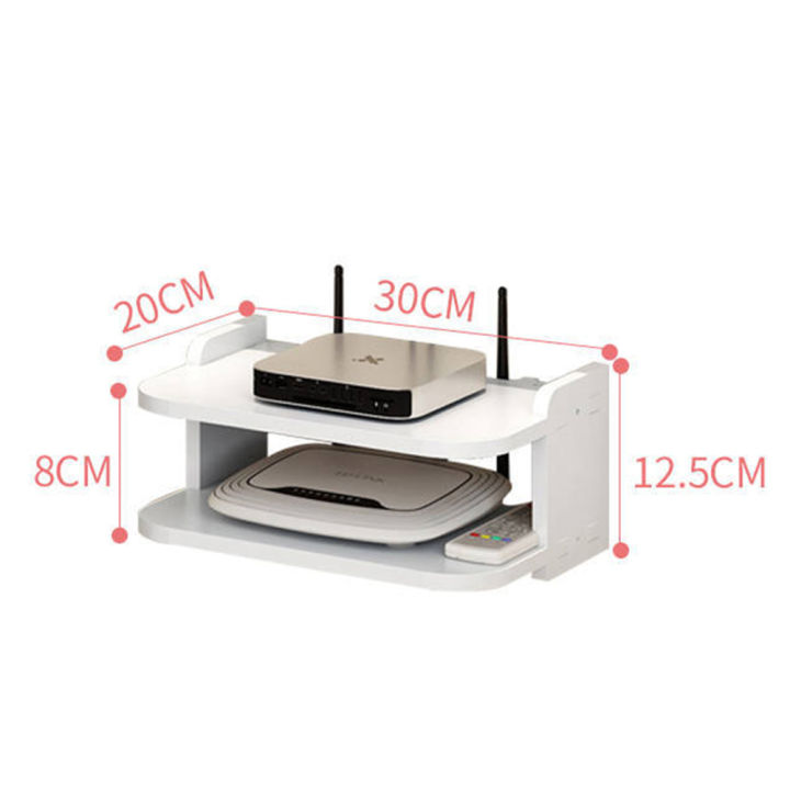 ชั้นเก็บเราเตอร์wifi-ชั้นวางของติดผนัง-ชั้นวางกล่องwifi-ชั้นวางกล่องรับสัญญาณ-ชั้นวางของ