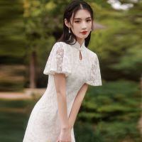 Chinese Cheongsam For Women Summer Young 2021 New Girl Improved Ladies Retro Evening Party Vintage Qipao Vestidos Size S-XXL