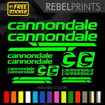 Cannondale 2025 replacement stickers