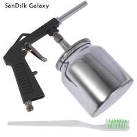 SanDslk Galaxy เครื่องมือสเปรย์อัดอากาศเครื่องพ่นสียานยนต์ระดับพรีเมียมพร้อมหม้ออลูมิเนียม750CC และแปรงเครื่องมือสเปรย์อัดอากาศเครื่องพ่นสีควบคุมที่แม่นยำ