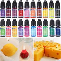 10ml เทียนสีย้อม Pigment Aromatherapy Liquid Colorant Pigments DIY เทียนแม่พิมพ์สบู่ระบายสีงานฝีมือทำมือเรซิ่นรงควัตถุ-vn4958570