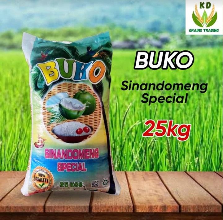 Buko Sinandomeng Special - 25kgs Perfect quality for fried rice ...