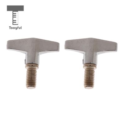 ：《》{“】= Tooyful 2Pcs Drum Cymbal Thread Wing Nuts Hand Knob Screw Replacement For Drummer