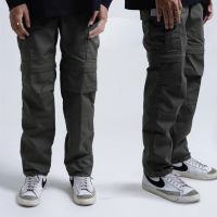 CODhan14416 Grootbaar Connected CARGO PANTS - CARGO PANTS DETACHABLE RIPSTOP MATERIAL