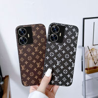 เคสโทรศัพท์ KONSMART สำหรับ Realme C53 C55 C35 C33 C31 C30s C30 C25Y C21Y C25s Realme ปลอกโทรศัพท์มือถือแบบวินเทจ C11หนังสไตล์พียูหรูหรา11 Pro 11 Pro + 10 Pro + 10 10 Pro + 10 10 10 Pro + 10T 5G 9 9i 9 Pro Plus X7 Pro 5G