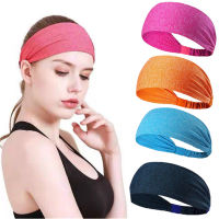 Athletic Headbands For Fitness Gym Headbands For Sweating Sports Headbands For Running Elastic Yoga Hairbands For Men And Women Non-slip Headbands For Sports