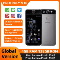 Global Version PROTRULY V10 สมาร์ทโฟน 4GB RAM 128GB ROM 5.5 นิ้ว 4G LTE Helio X25 Dece core Android 6.0 16MP VR 360 ° Panoramic กล้องโทรศัพท์มือถือ