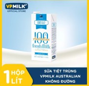 HCMSữa Tươi Tiệt Trùng VPMilk 100% Australian Fresh Milk Không Đường 1Lit