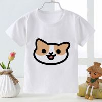 Funny Simple Cute Dog T-shirts Kids Cartoon Printed Boys and Girls Clothes Free Shipping Summer Casual Street T Shirt Children