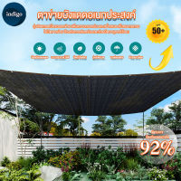 สแลนกรองแสง 92% ตาข่ายบังแดด (มีตาไก่) ตาข่ายกรองแสง สีดำ กันแดด แสลนบังแดด สุทธิร่มบังแดดก ปกป้องที่พักพิงรถ ลานบังแดดเรือนกระจก สุทธิร่มเงาป้องกั ขนาด 2x2/ 2x3/ 2x4/ 3x3/ 3x5/ 3x8/ 4x6/ 5x6 #B-106