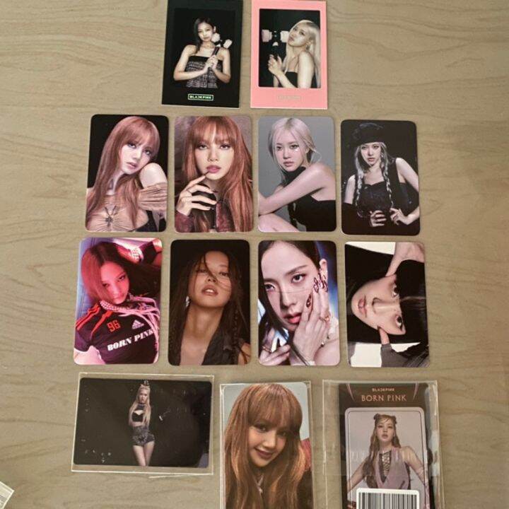 BLACKPINK PHOTOCARDS OFFICIAL POB (BORNPINK LIGHTSTICK PC) ONHAND ...