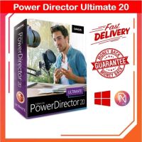 CyberLink Powerdirector Ultimate 20 | Lifetime For Windows x64 | Full Version [ Sent email only ]