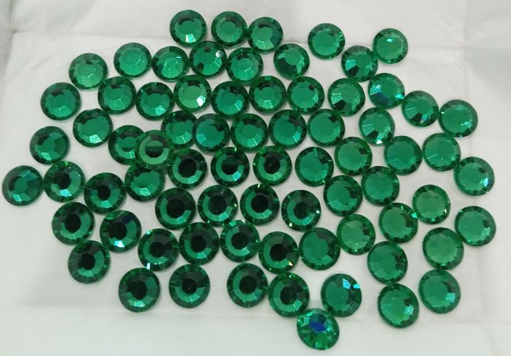 พลอยก้นแบน-gm-lian-emerald-ss-45-9-85-10-20-mm-ก้นฉาบปรอท