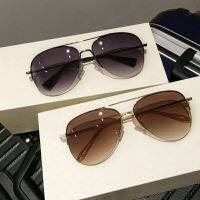 Sunglasses new pilots cool half frame sunglasses men drive female couples sunglasses black retro personality