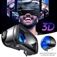 PULUZ Kính VR 3D VRG Pro Góc Rộng 120 5 7 Inch Hộp Kính VR Toàn Màn Hình thumbnail