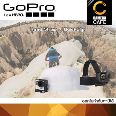 GoPro Head Strap + QuickClip สายรัดบนศรีษะหรือหมวก