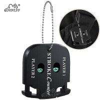 ✿✎℗ Golf scorer double dial เครื่องนับ key chain scorer อุปกรณ์กอล์ฟสแควร์ scorer