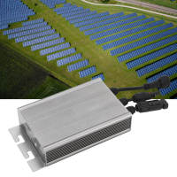 AC230V Solar Grid Tie Micro Inverter MPPT อลูมิเนียมอัลลอยด์กันน้ำอัตโนมัติ Pure Sine Wave Inverter